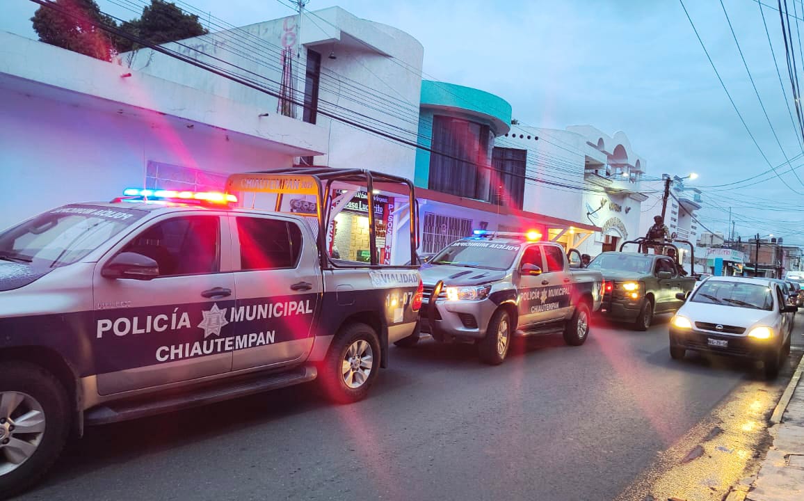 Presencia del Ejército y Guardia Nacional refuerza acciones de seguridad en Chiautempan